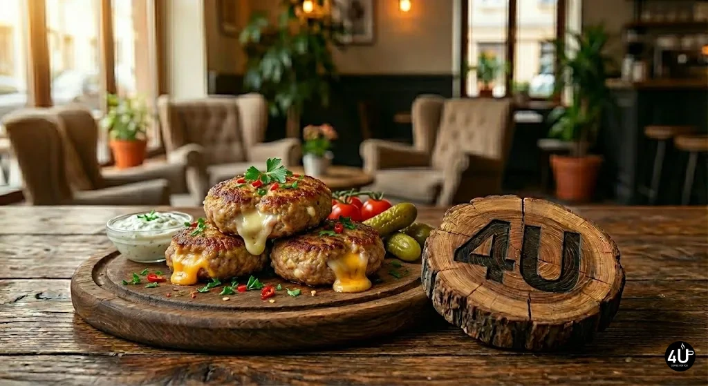 کتلت گوشتی پنیری