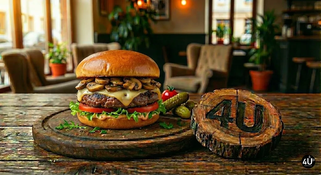 ماشروم برگر