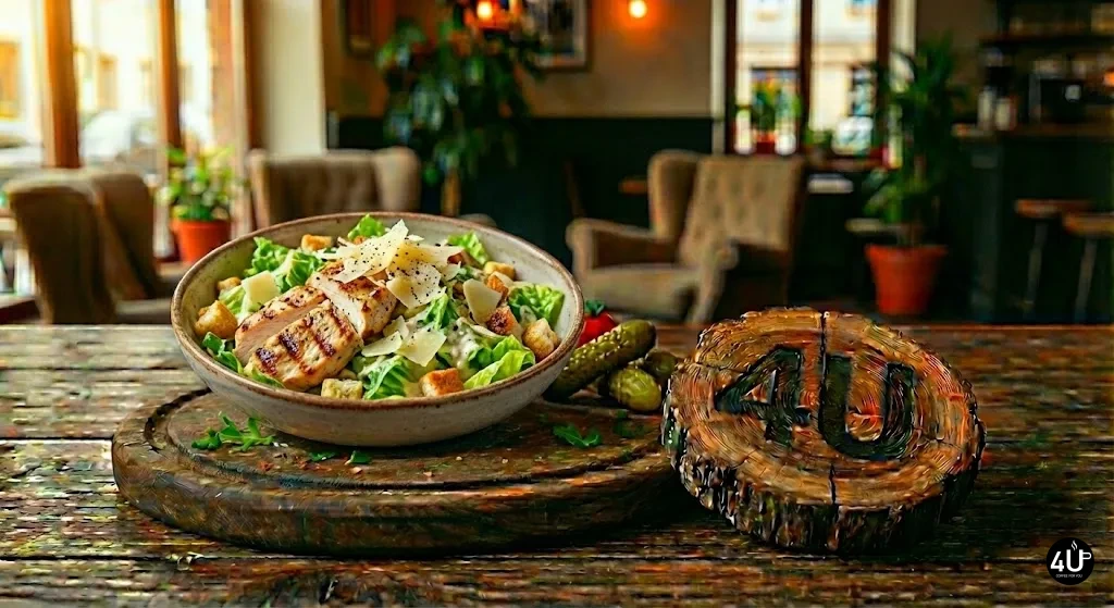 سالاد سزار گریل