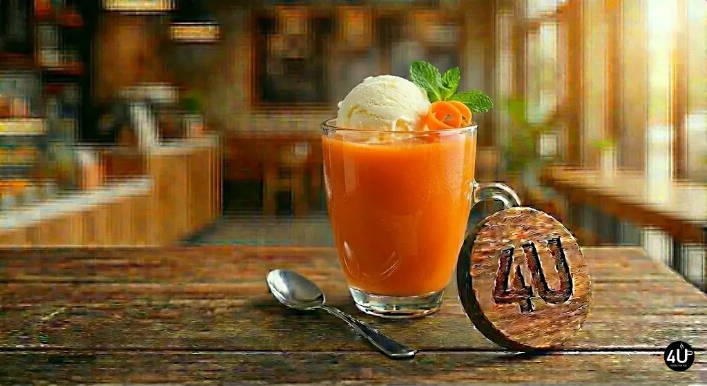 آب هویج بستنی