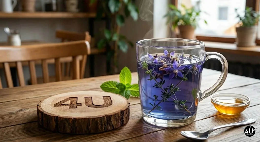 گل گاوزبان/آویشن